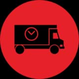 Illustration representing fast delivery